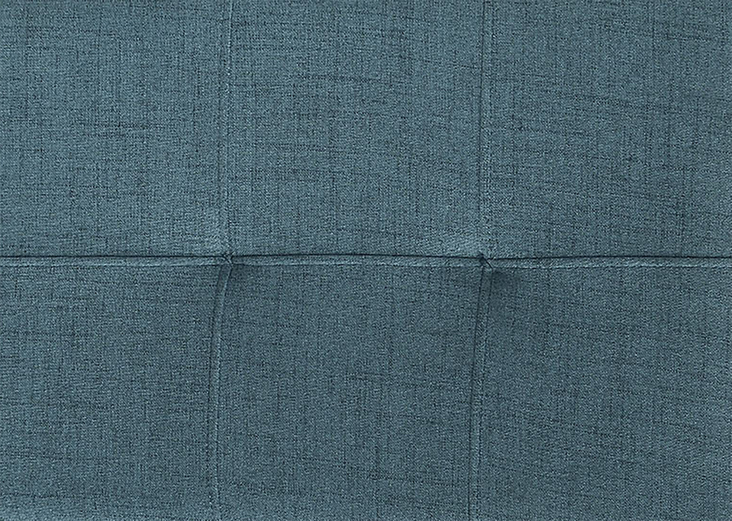 Chelsea Dining Chair with Linen-Look Fabric - Aqua Blue | Chaise de salle à manger Chelsea en tissu d’apparence lin - bleu turquoise