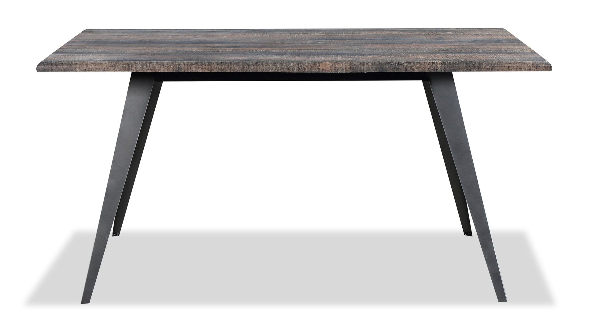 Amos Dining Table, Metal, 60"W - Grey | Table de salle à manger Amos de 60 po (L) en métal - grise