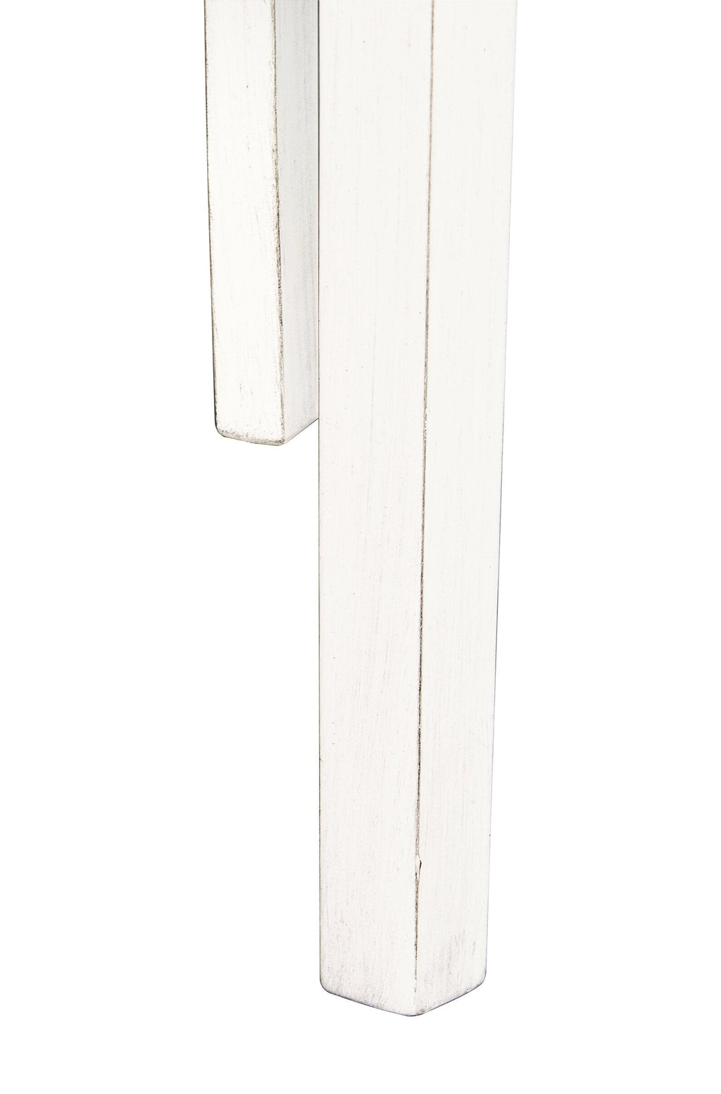 Bryn Drop-Leaf Dining Table, 42" Round - Two-Tone White & Brown | Table de salle à manger ronde Bryn de 42 po avec abattant - deux teintes, blanc et brun