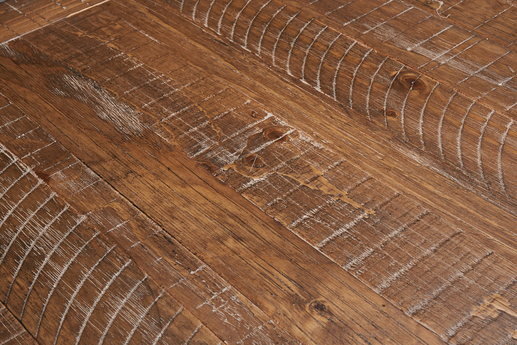 Cedar Dining Table, Pine Wood, Trestle-Base, 72.07"W - Brown | Table de salle à manger Cedar de 72,07 po (L) en pin avec base à tréteaux - brune