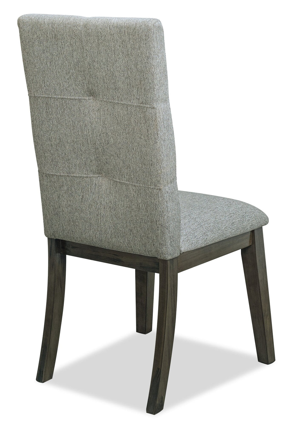 Chelsea Dining Chair with Linen-Look Fabric - Grey | Chaise de salle à manger Chelsea en tissu d’apparence lin - grise