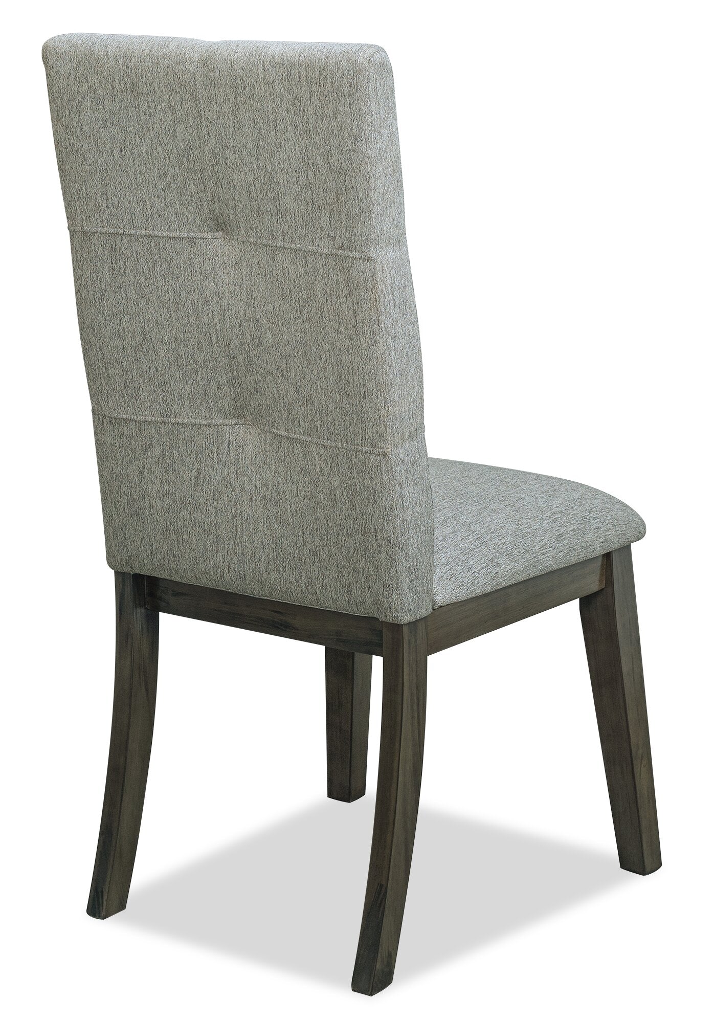 Chelsea Dining Chair with Linen-Look Fabric - Grey | Chaise de salle à manger Chelsea en tissu d’apparence lin - grise