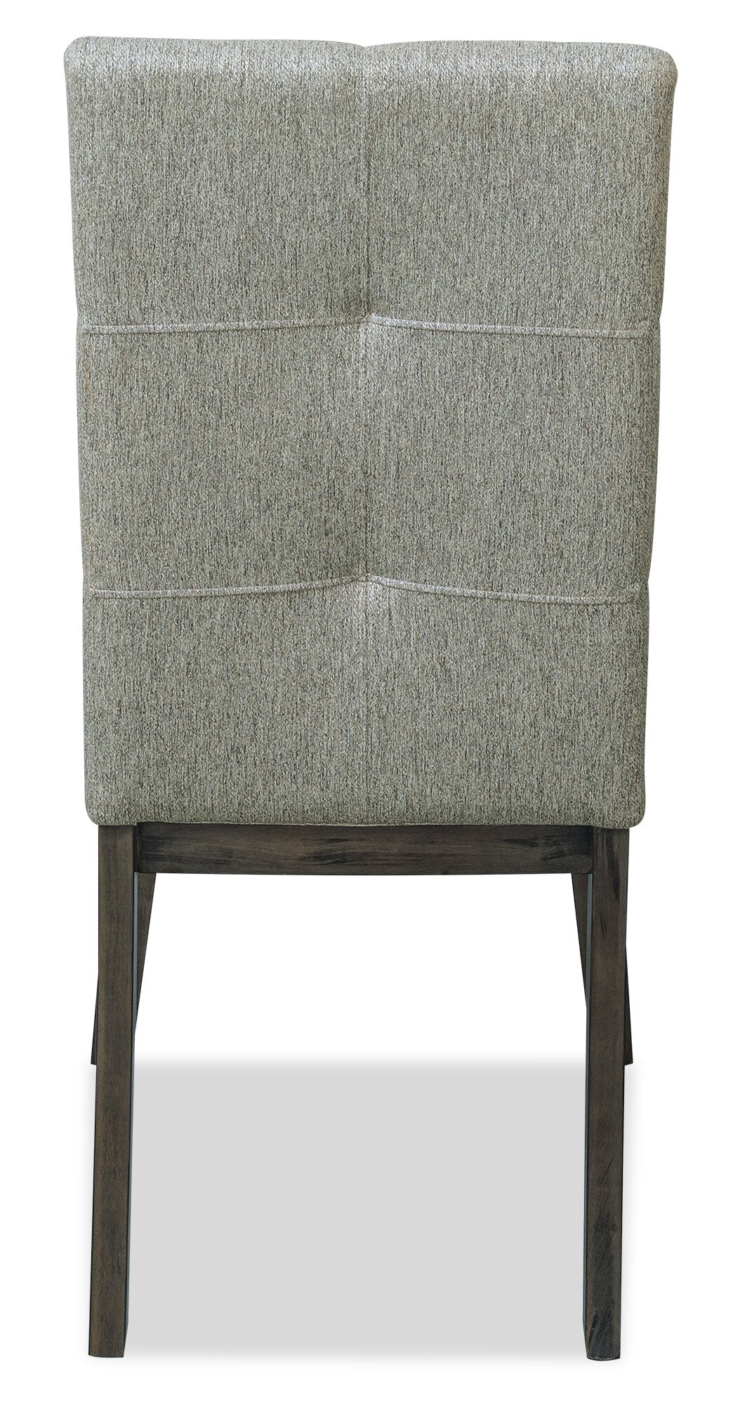 Chelsea Dining Chair with Linen-Look Fabric - Grey | Chaise de salle à manger Chelsea en tissu d’apparence lin - grise