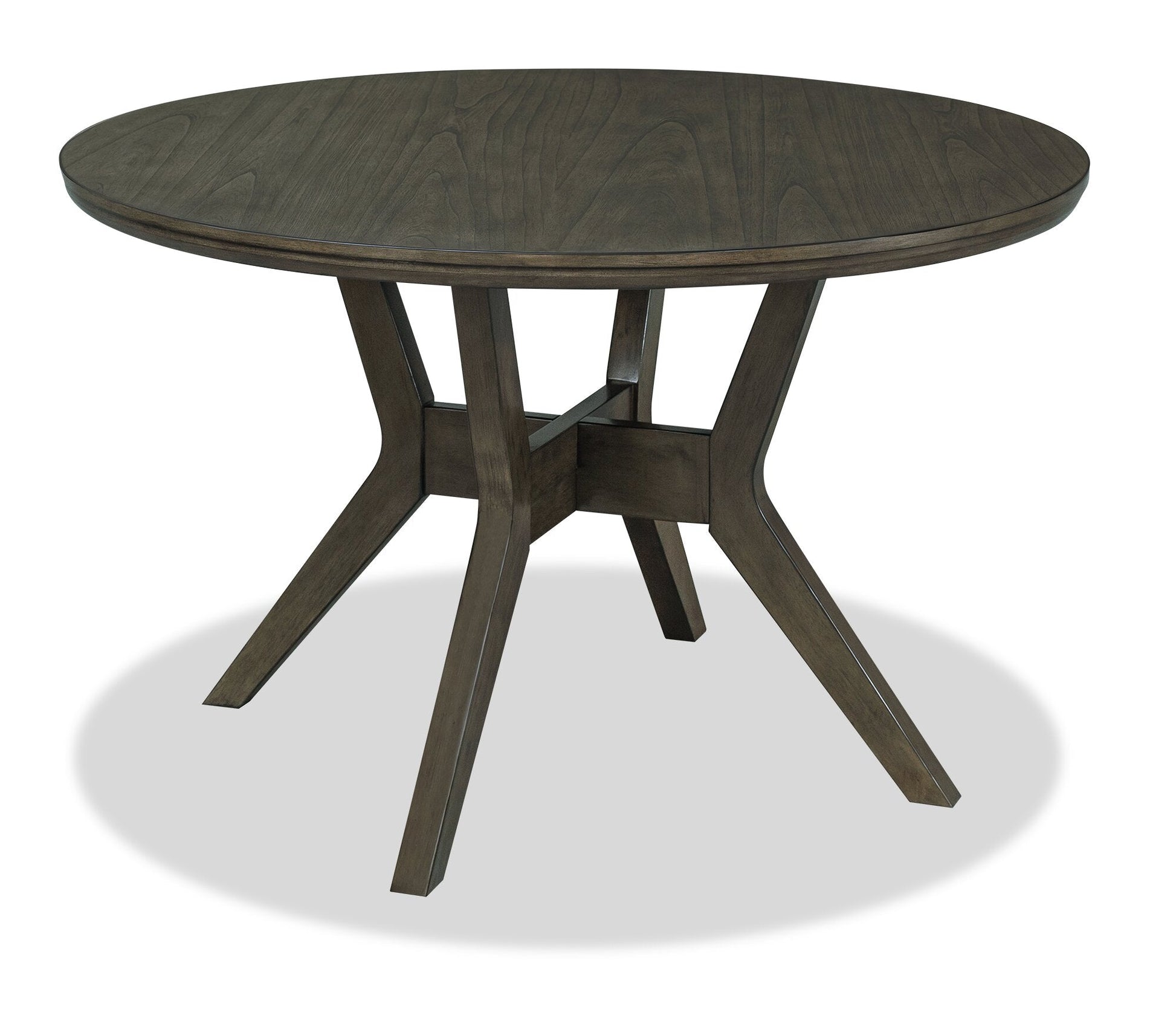 Chelsea Dining Table, 48"W Round - Grey/Brown | Table de salle à manger ronde Chelsea de 48 po (L) - gris-brun
