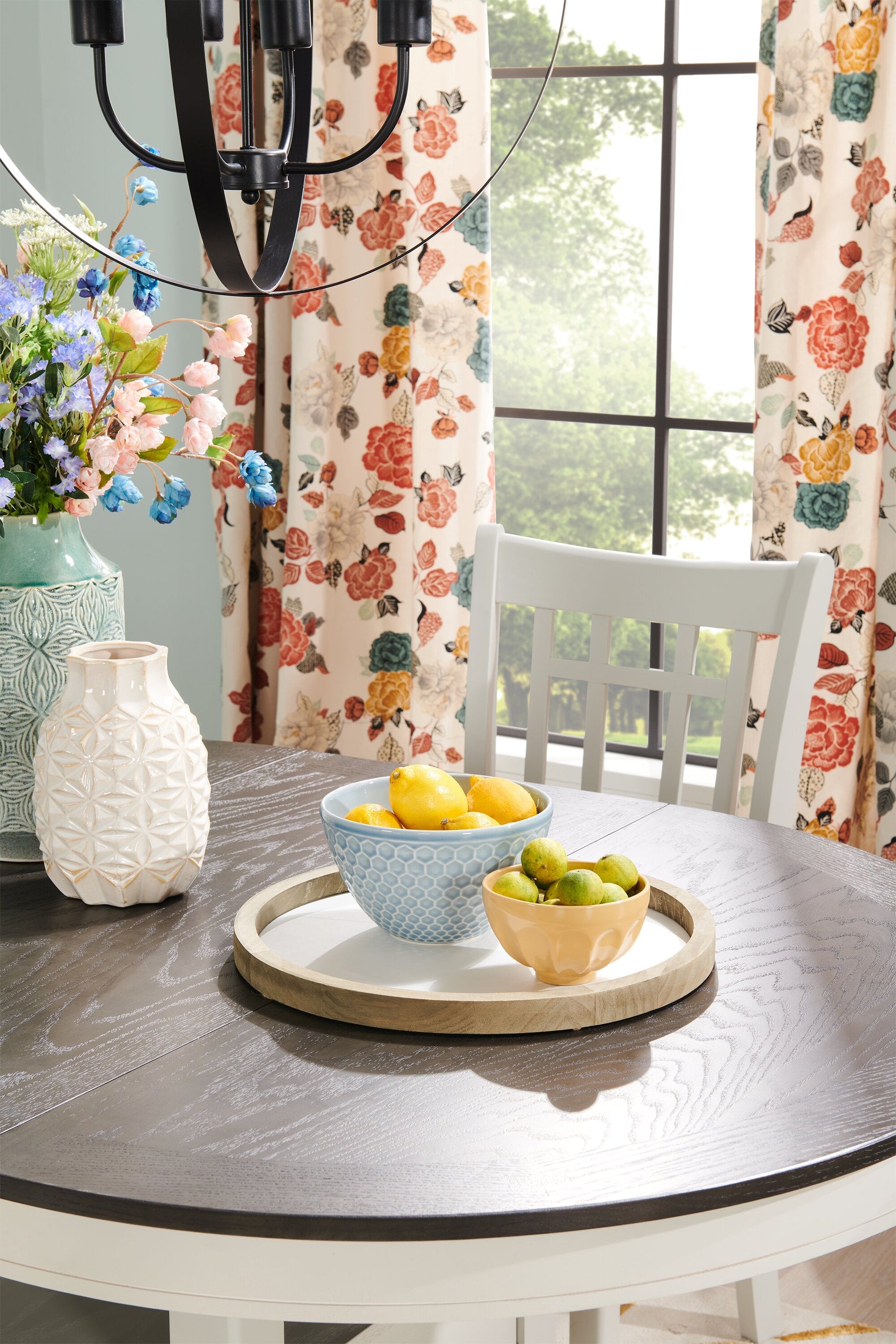 Dena Counter-Height Dining Chair with Linen-Look Fabric - Dove Grey | Chaise de salle à manger Dena de hauteur comptoir en tissu d’apparence lin - gris tourterelle