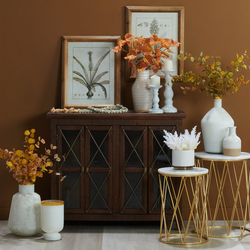 Makati 38"  Accent Cabinet - Brown|Armoire décorative Makati de 38 po - brune