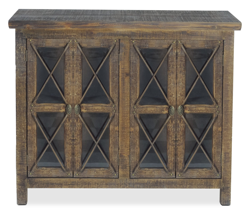 Makati 38"  Accent Cabinet - Brown|Armoire décorative Makati de 38 po - brune