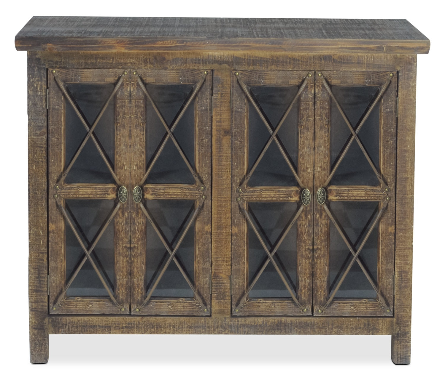 Makati 38"  Accent Cabinet - Brown|Armoire décorative Makati de 38 po - brune