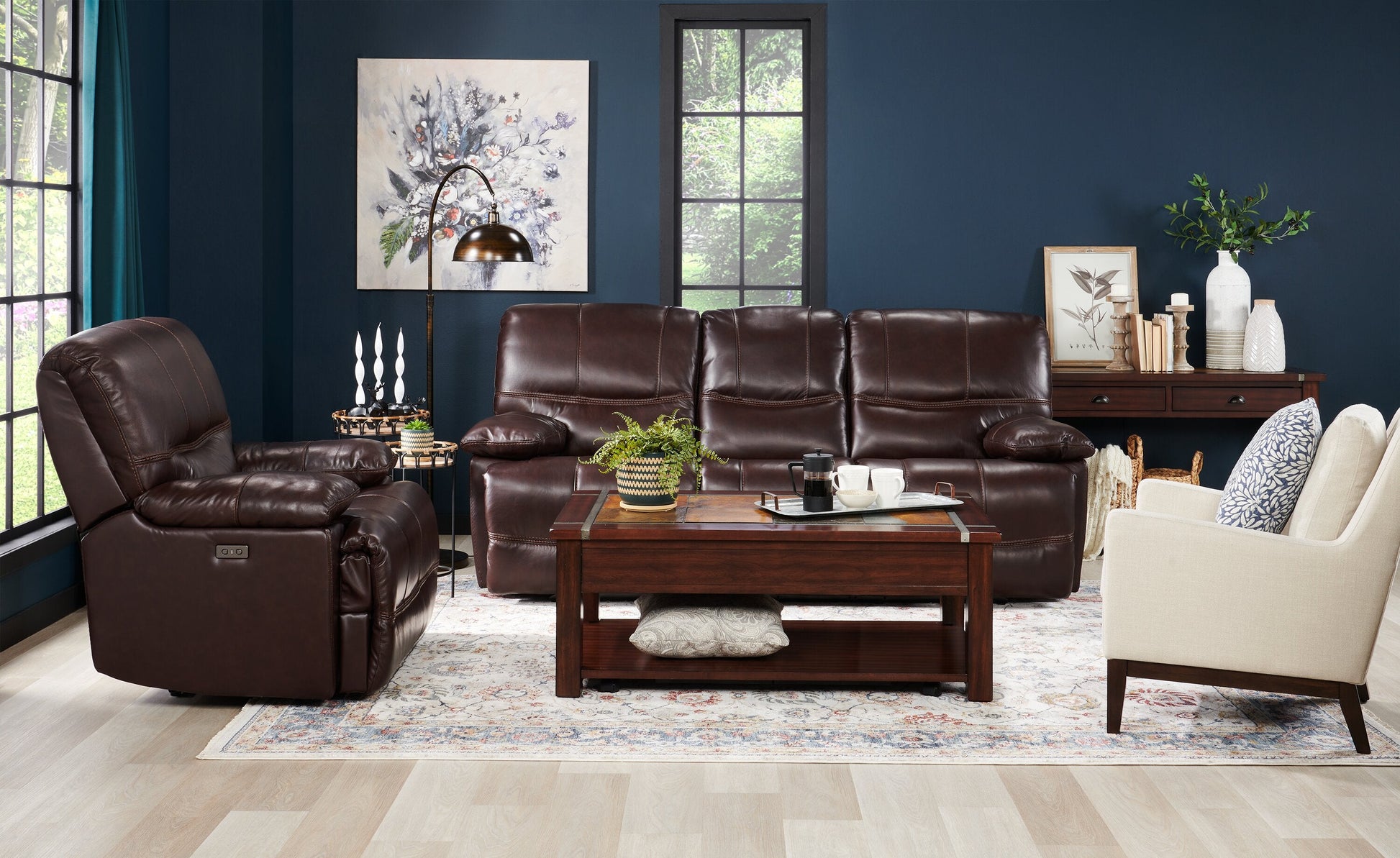 62.75" Bean Bronze Metal Floor Lamp with Adjustable Lamp Head|Lampe à pied de 62,75 po en métal bronze haricot avec tête de lampe réglable