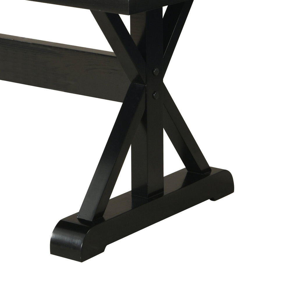 Verona Dining Table with Culture Marbled Top, Trestle Base, 70"W - White | Table de salle à manger Verona de 70 po (L) avec dessus en marbre synthétique et base à tréteaux - blanche