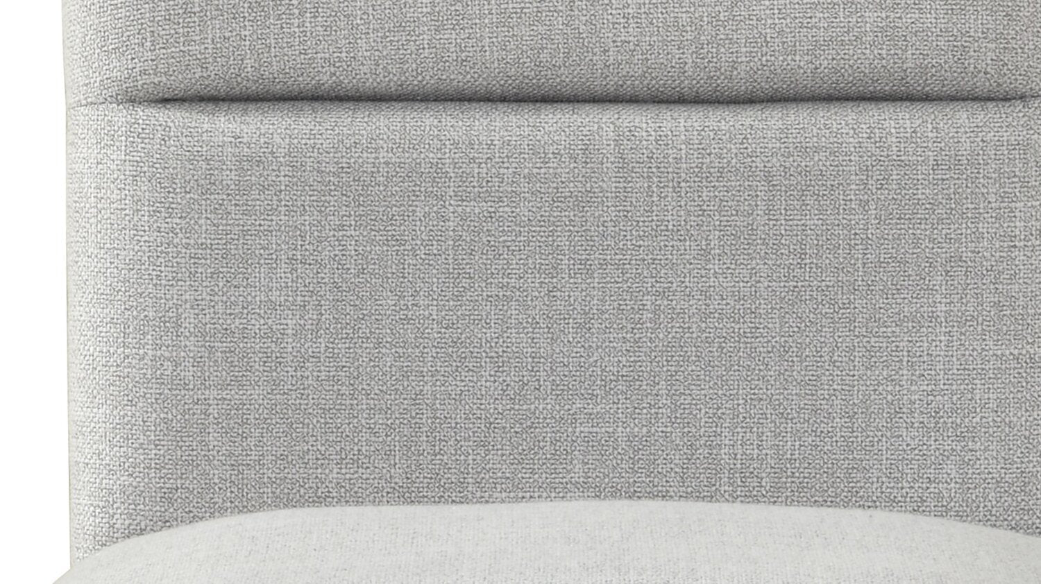 Verona Dining Chair with Linen-Look Fabric, Wood - Light Grey | Chaise de salle à manger Verona en tissu d’apparence lin et en bois - gris clair