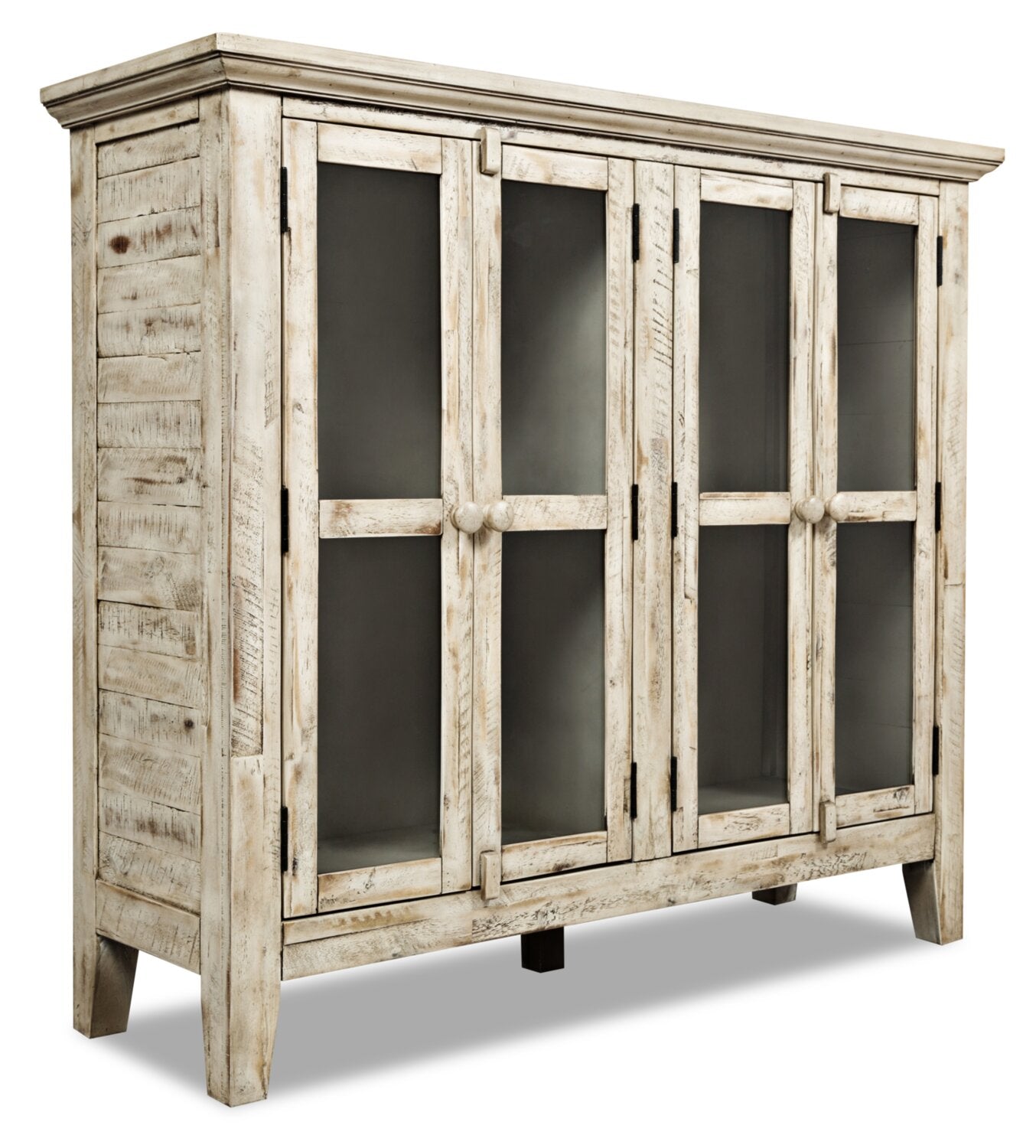 Rocco 48" 4-Door Accent Cabinet - Cream|Armoire décorative Rocco de 48 po avec 4 portes - crème