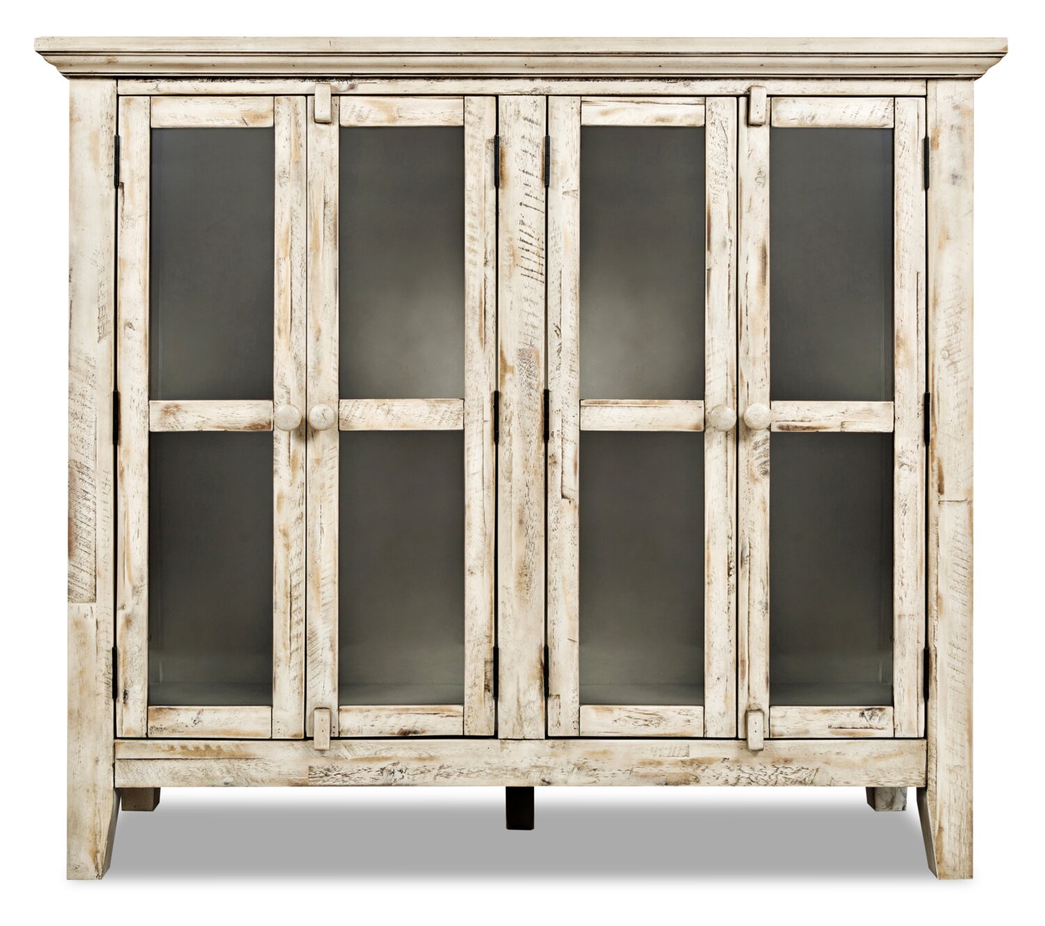 Rocco 48" 4-Door Accent Cabinet - Cream|Armoire décorative Rocco de 48 po avec 4 portes - crème