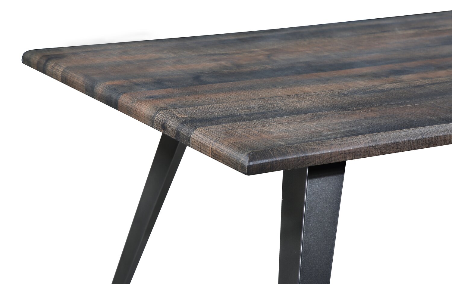 Amos Dining Table, Metal, 60"W - Grey | Table de salle à manger Amos de 60 po (L) en métal - grise