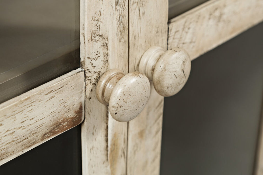 Rocco 48" 4-Door Accent Cabinet - Cream|Armoire décorative Rocco de 48 po avec 4 portes - crème