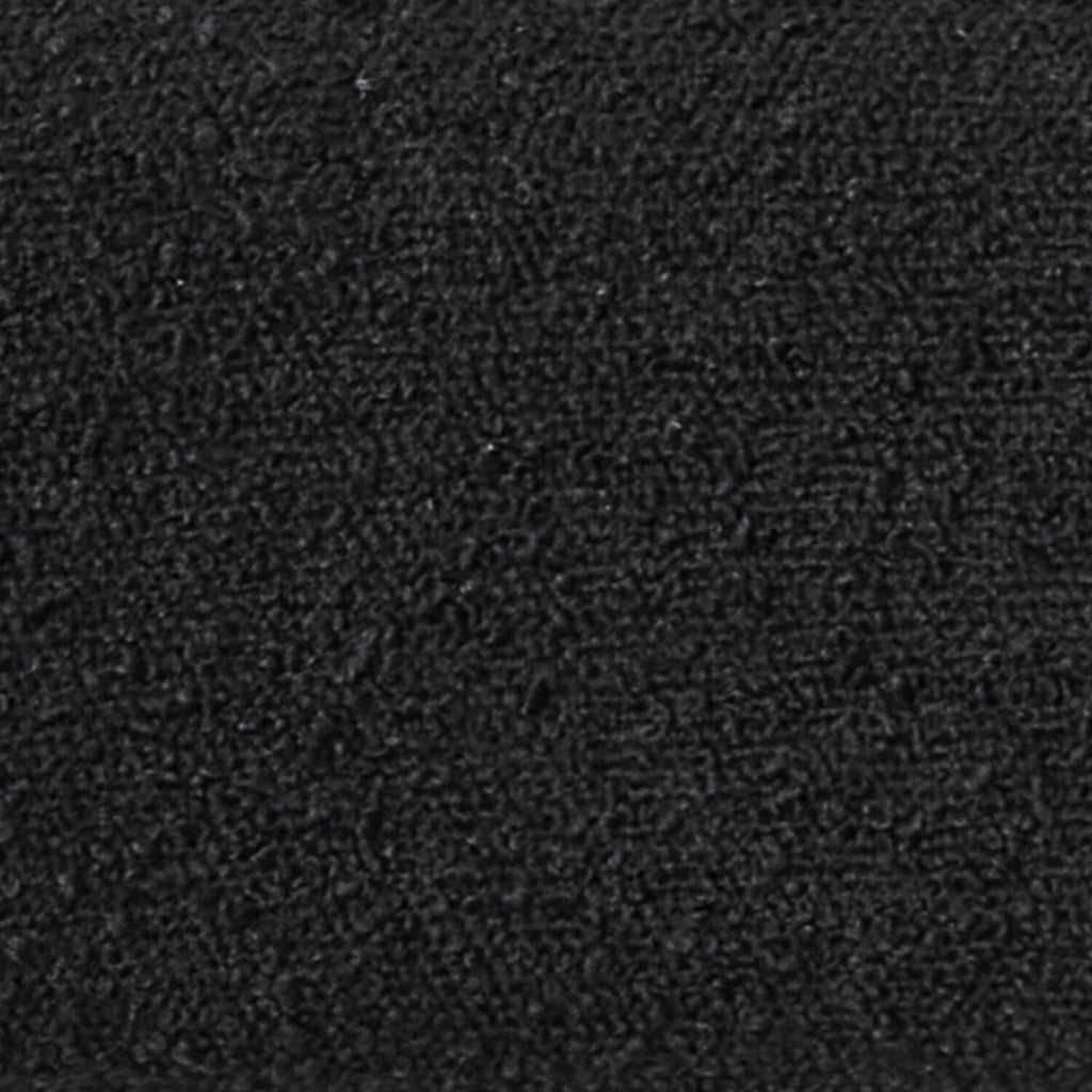 Kort & Co. Capri Counter-Height Stool with Boucle Fabric & Gold Accent, Metal - Black | Tabouret Capri de Kort & Co. de hauteur comptoir en métal avec tissu bouclé et touches dorées - noir