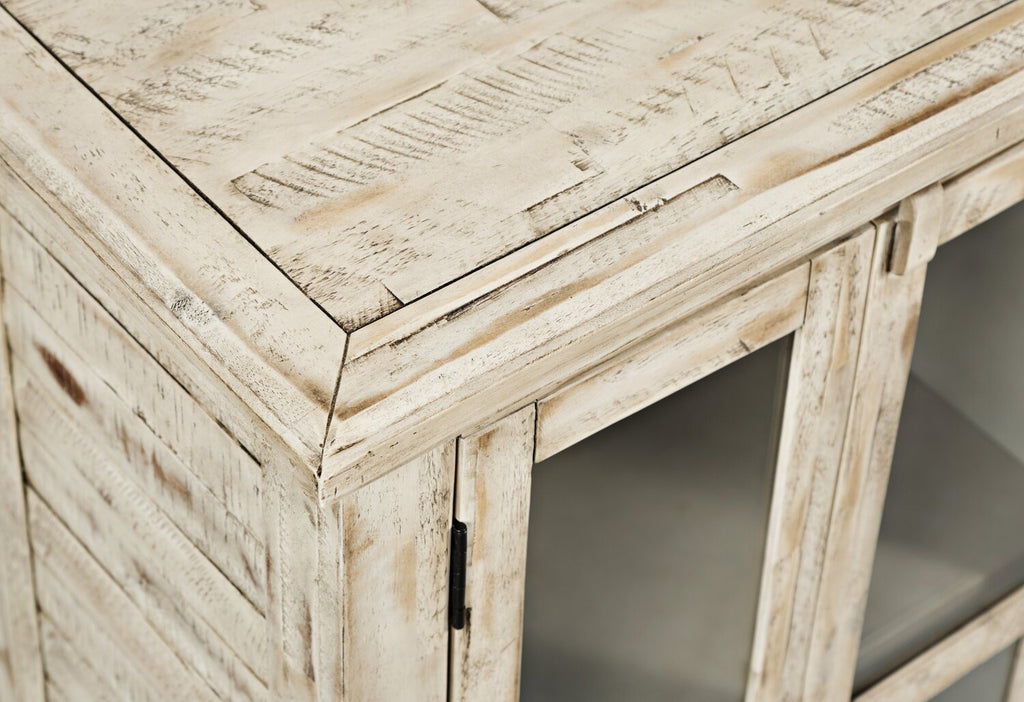 Rocco 48" 4-Door Accent Cabinet - Cream|Armoire décorative Rocco de 48 po avec 4 portes - crème