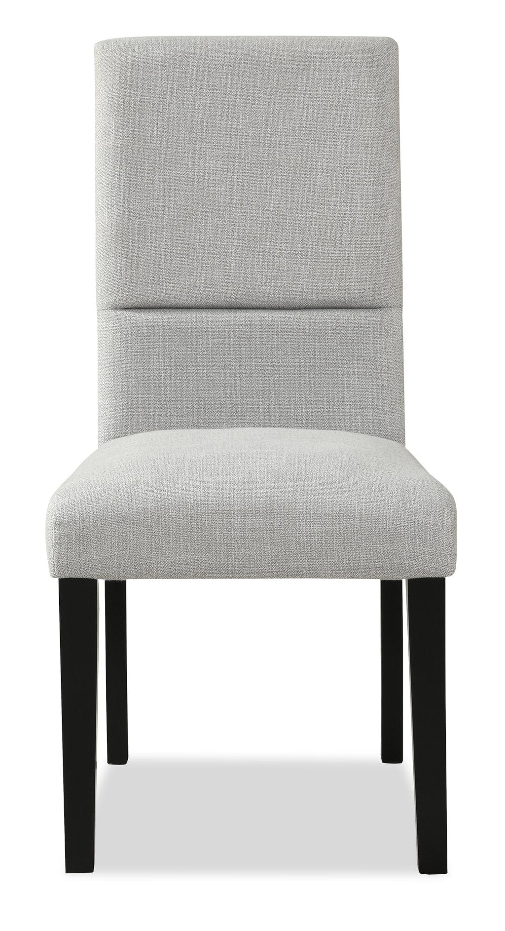 Verona Dining Chair with Linen-Look Fabric, Wood - Light Grey | Chaise de salle à manger Verona en tissu d’apparence lin et en bois - gris clair