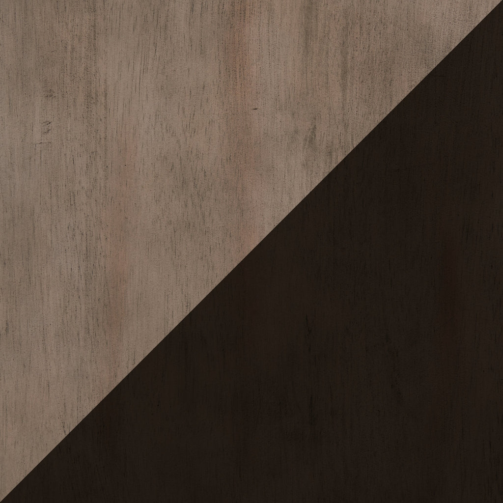 Zao Dining Table with 66-94"W Extension, Melamine, Trestle Base - Brown | Table de salle à manger Zao de 66 po à 94 po (L) en mélamine avec rallonge avec base à tréteaux - brune